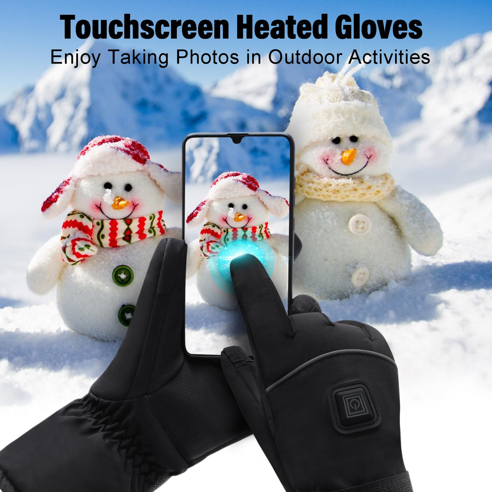 Autocastle heated gloves ultra-warm lining enhances comfort for cold outdoor workouts.