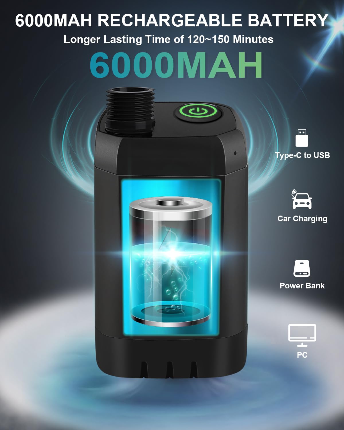 AUTOPkio adjustable water flow demonstrates on the go control