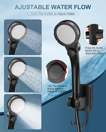 AUTOPkio multifunctional shower kit for hiking, car washing and more
