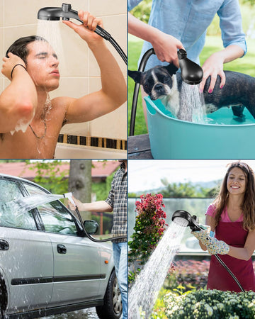 AUTOPkio sprayer head delivers efficient rinsing on camping trips