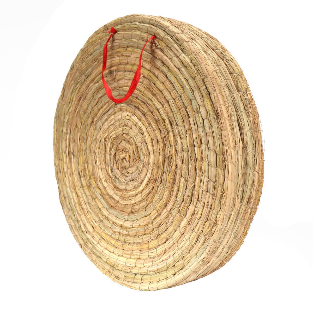 AUVIM archery target straw handmade farmers craft in a natural setting.