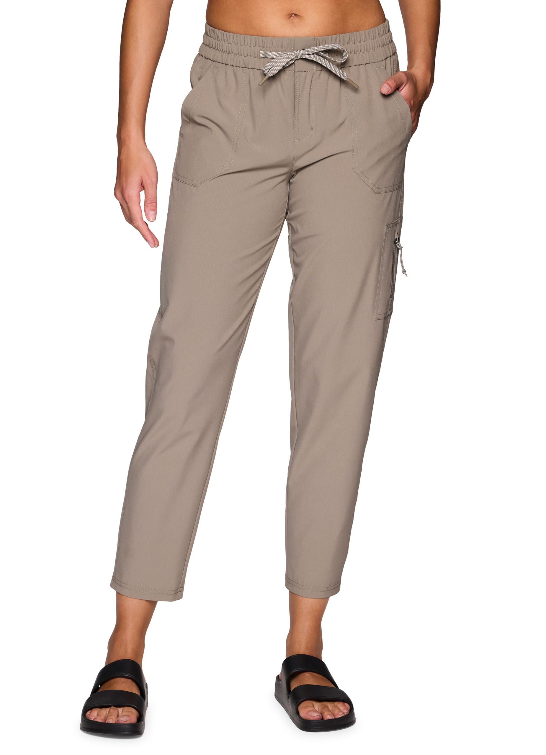 Avalanche women's ripstop pant driftwood ankle-length inseam supports versatile outdoor looks
