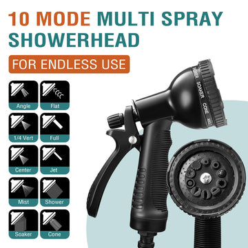 AVANTI CAMP 360° rotating shower head for versatile rinsing of gear and pets