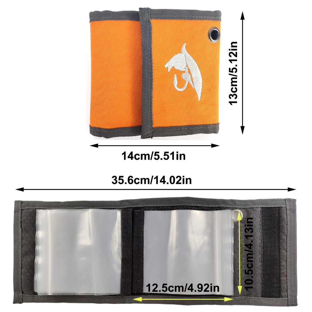 Inside view showing 10 clear 4x4 inch sleeves