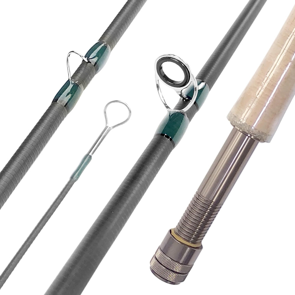 Stainless steel guides with ceramic inserts