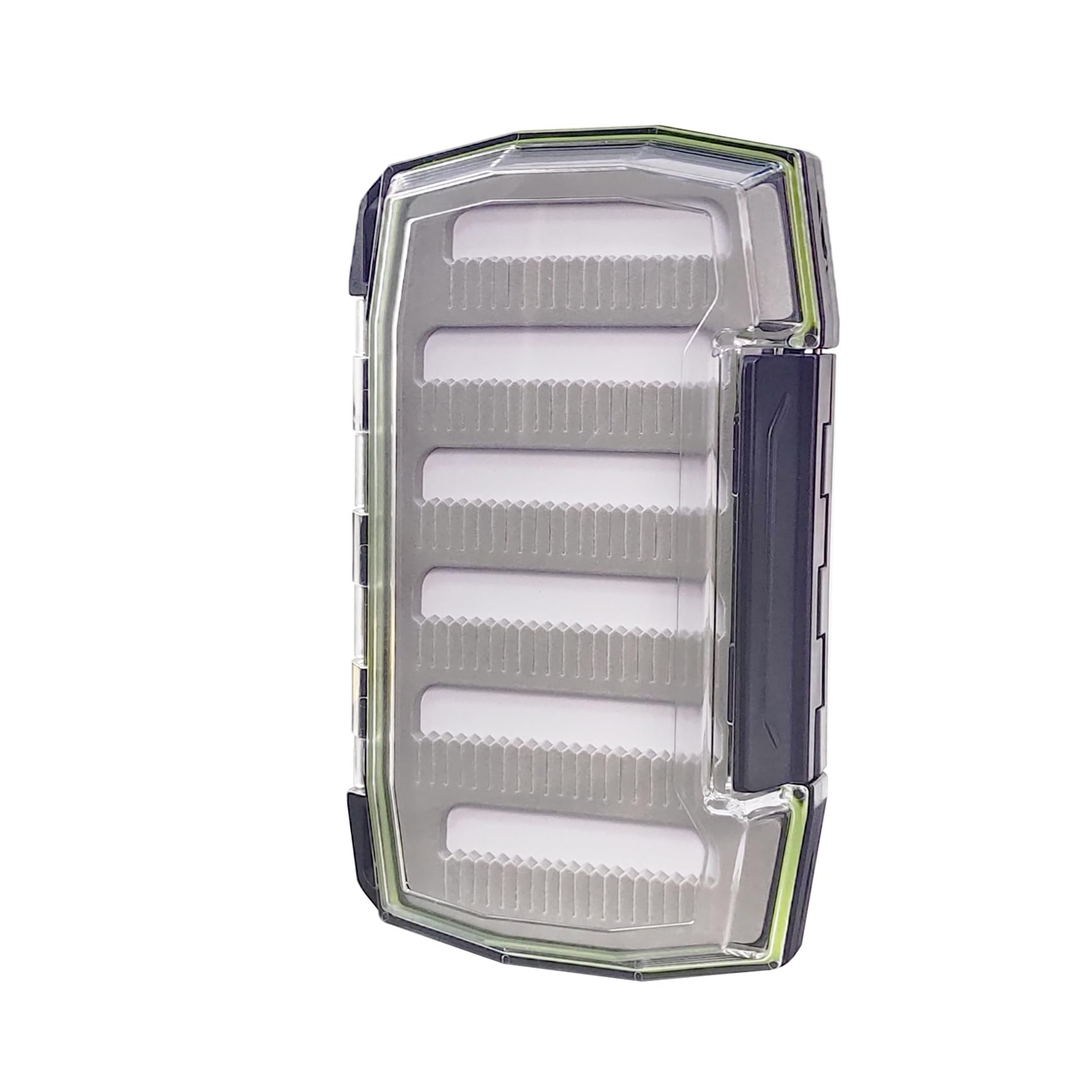 Aventik double-sided waterproof fly box with green seal