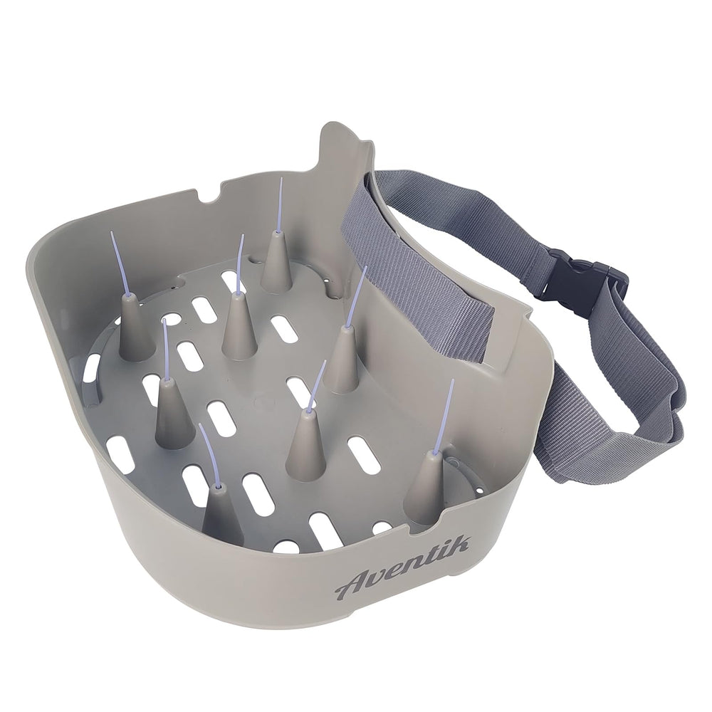 Aventik Eupheng Grey Fly Line Basket - front view