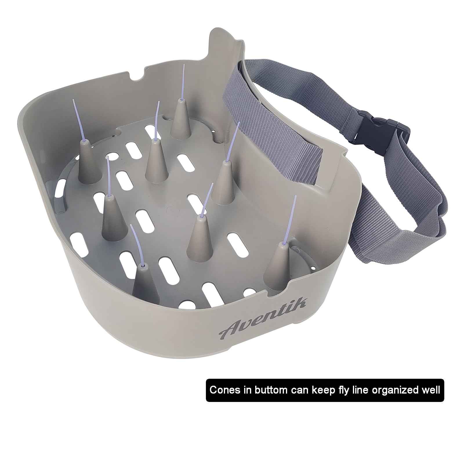 Bottom drainage and see-through design for safety