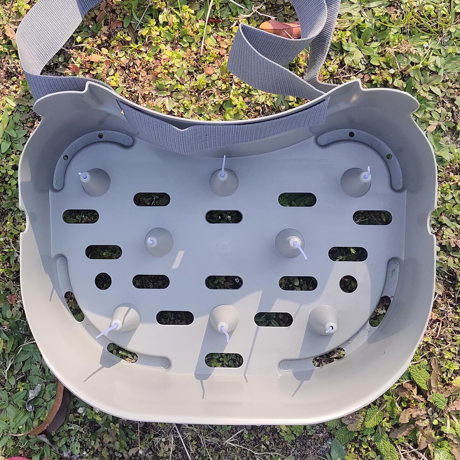 Grey color option with rod holder feature (rod holder present on Grey model)