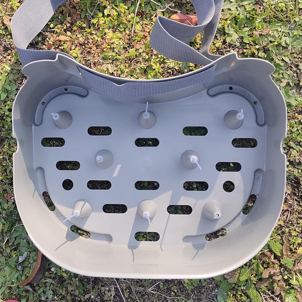 Grey color option with rod holder feature (rod holder present on Grey model)