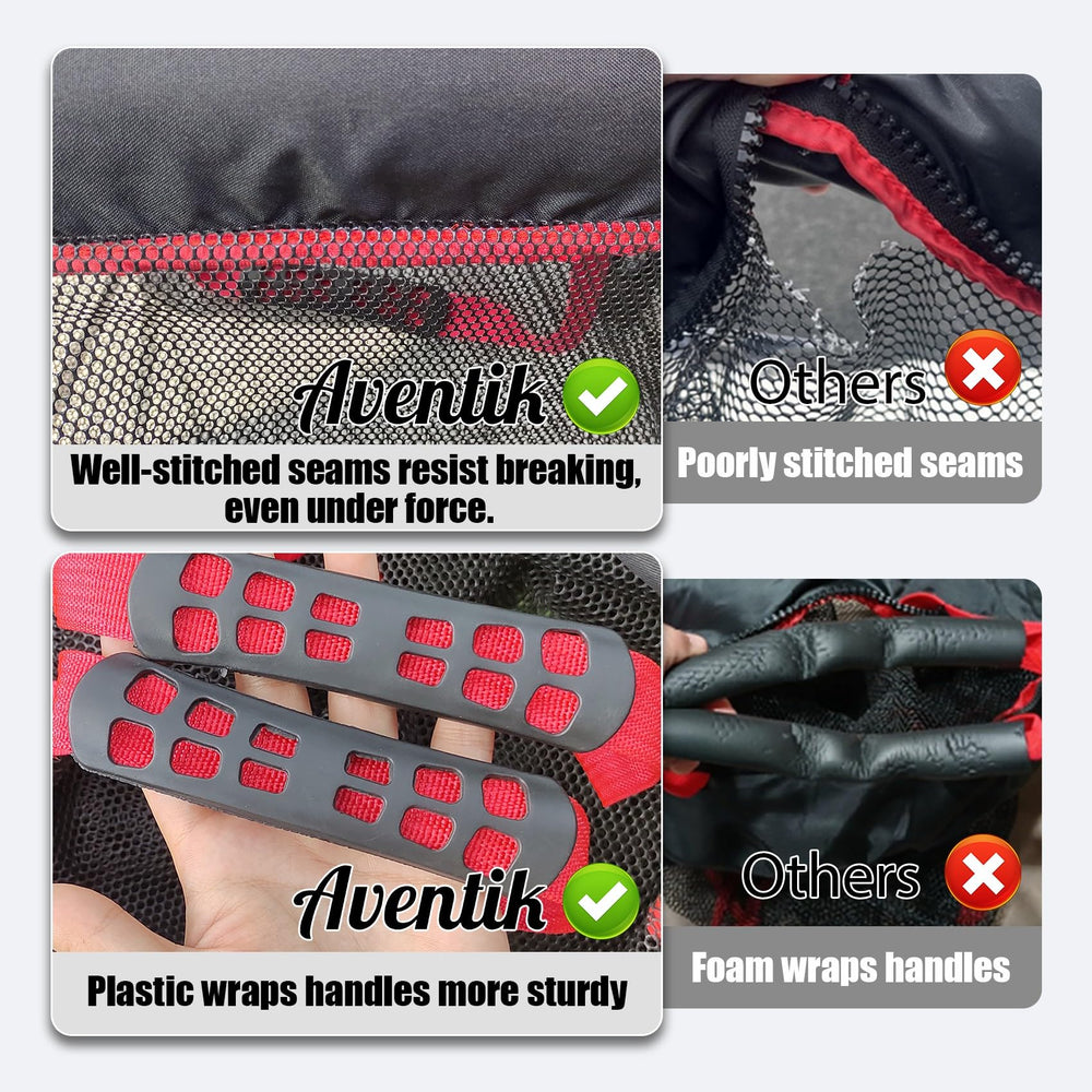 Zero-Escape zipper ensuring fish containment