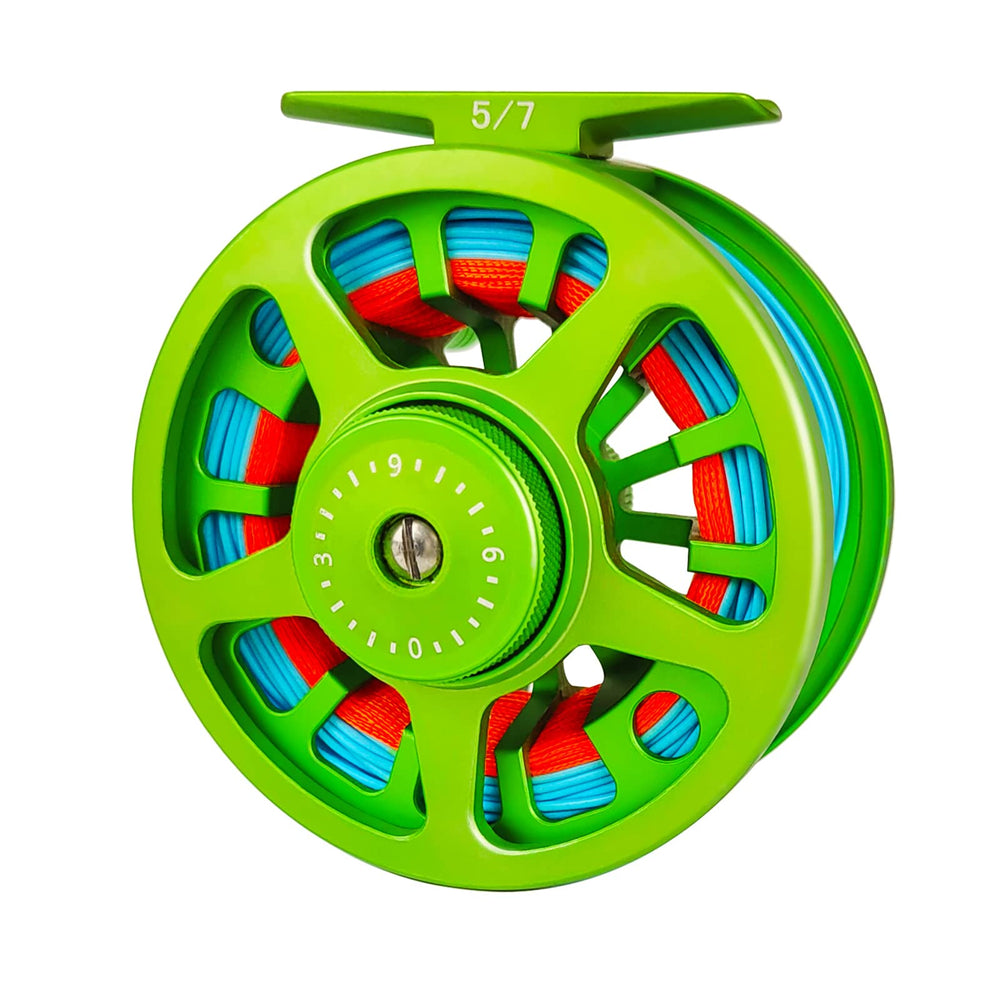 Aventik FLK reel with pre-loaded line kit