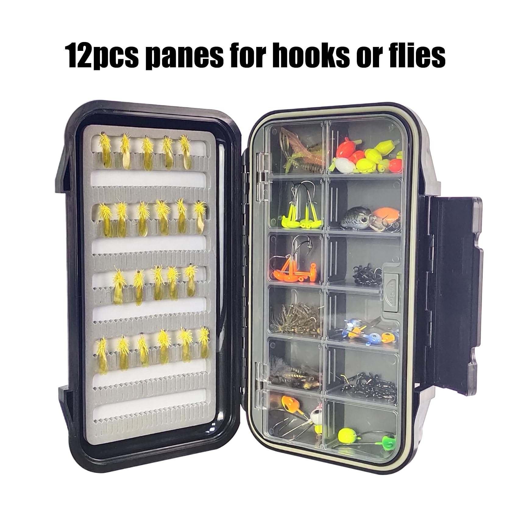 Durable ABS construction with rubber seal for rugged outdoors