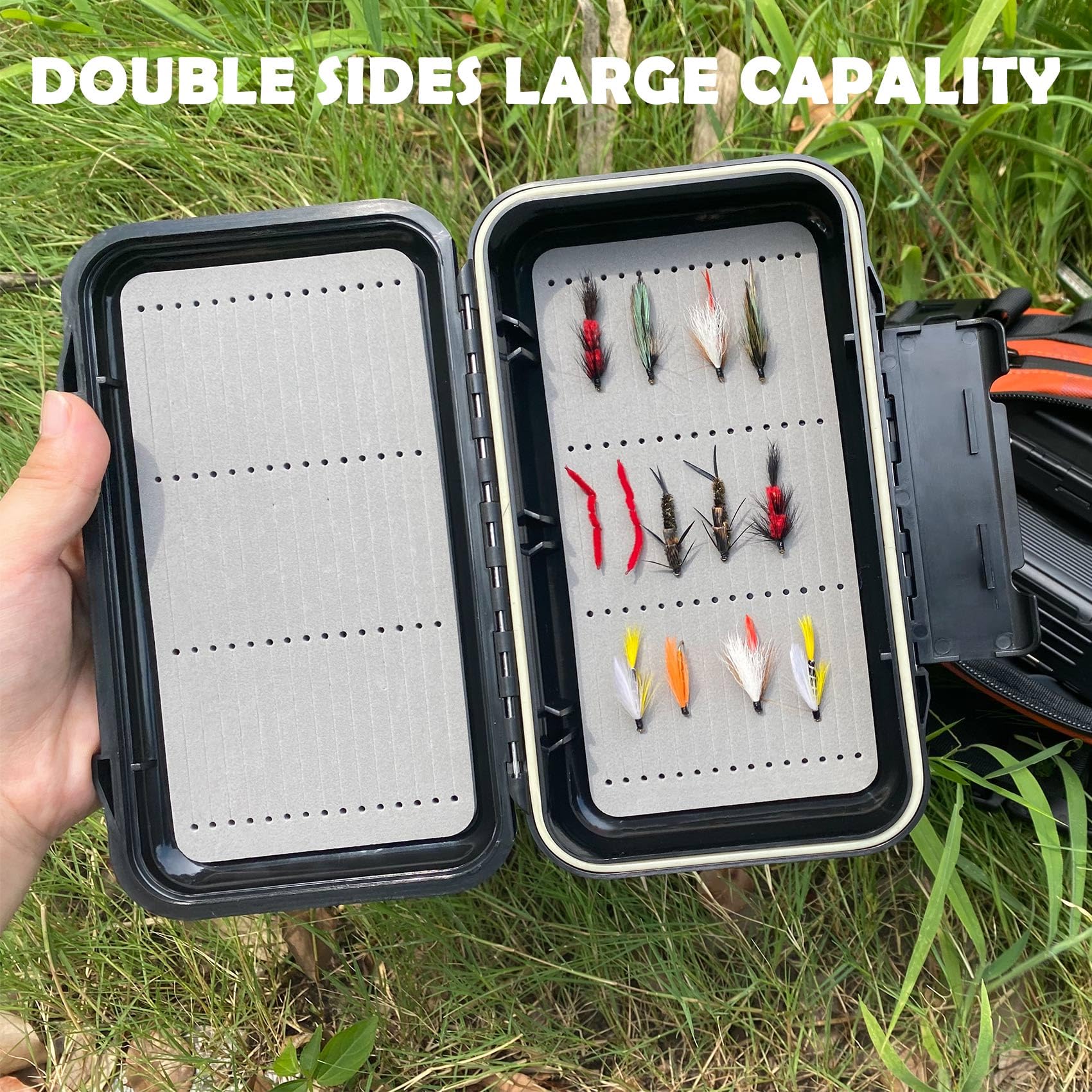 Two size options for different fly types