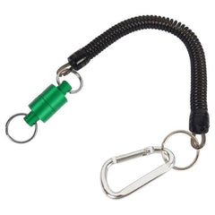 Close-up of the heavy-duty magnetic carabiner