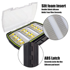 Clear transparent lid showing fly visibility