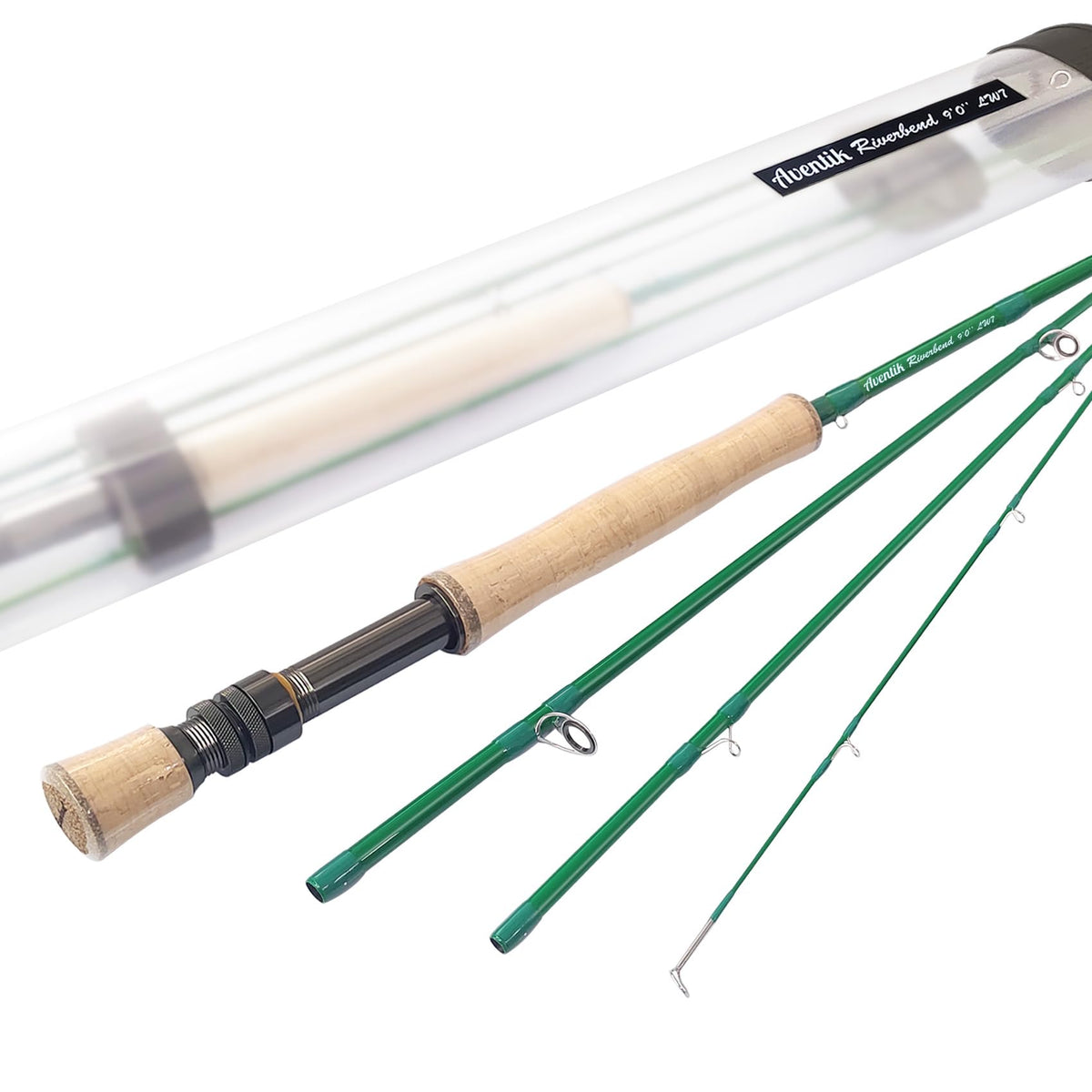 Aventik Riverbend 6ft rod with travel-ready compact profile.