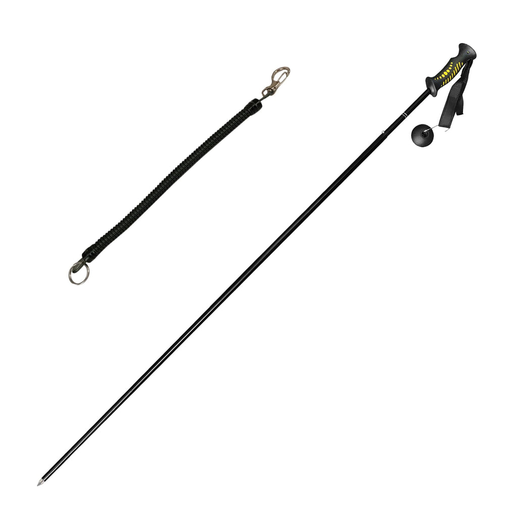 Aventik wading staff neoprene-sheath with secure protection during carrying