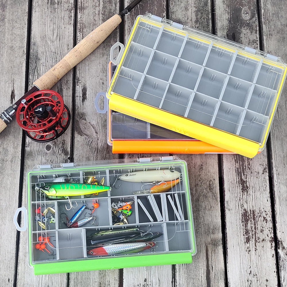 Aventik waterproof tackle box 3600 in green