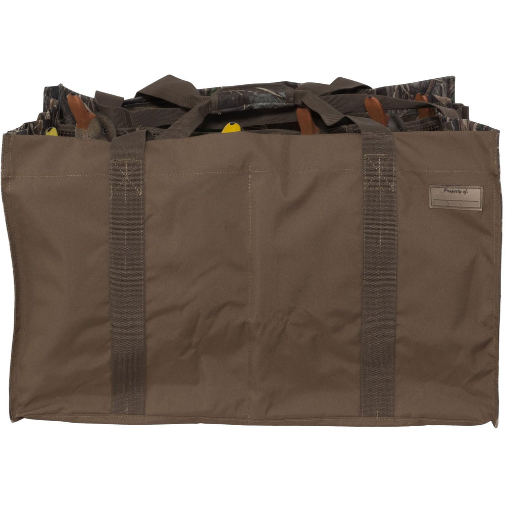 Avery 12-Slot Duck Decoy Bag, durable material resists wear in marsh and woods.