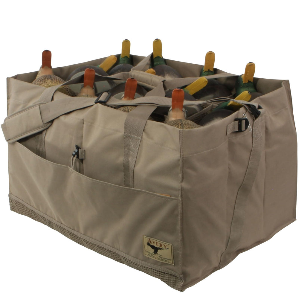 Field-ready Avery bag protects decoys and turkey gear during hunting trips