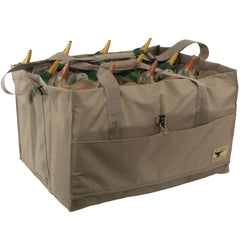 Quick-drain mesh bottom of Avery bag helps keep gear dry after the hunt