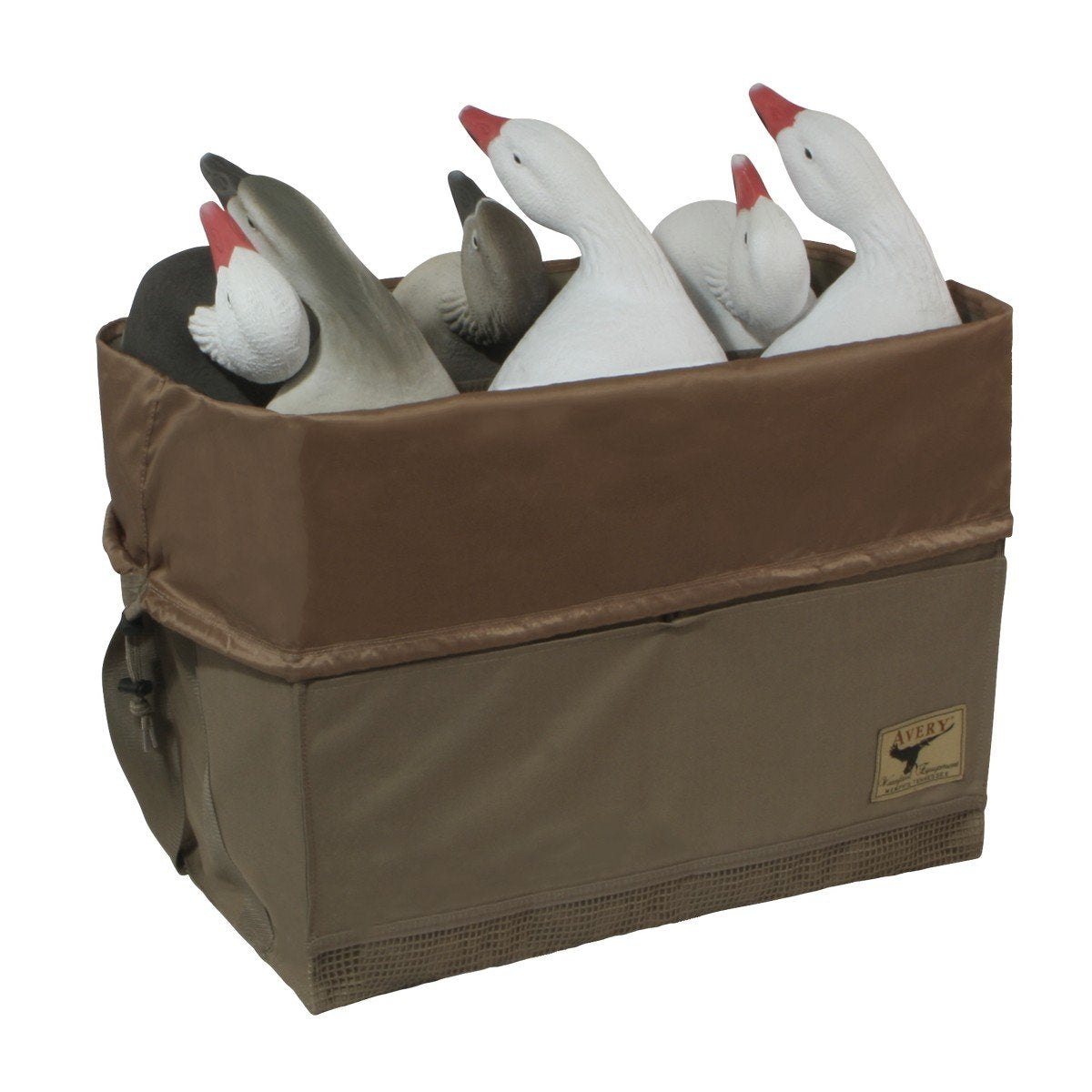 Avery decoy bags sleds 6-slot midsize goose bag field khaki keeps decoys organized