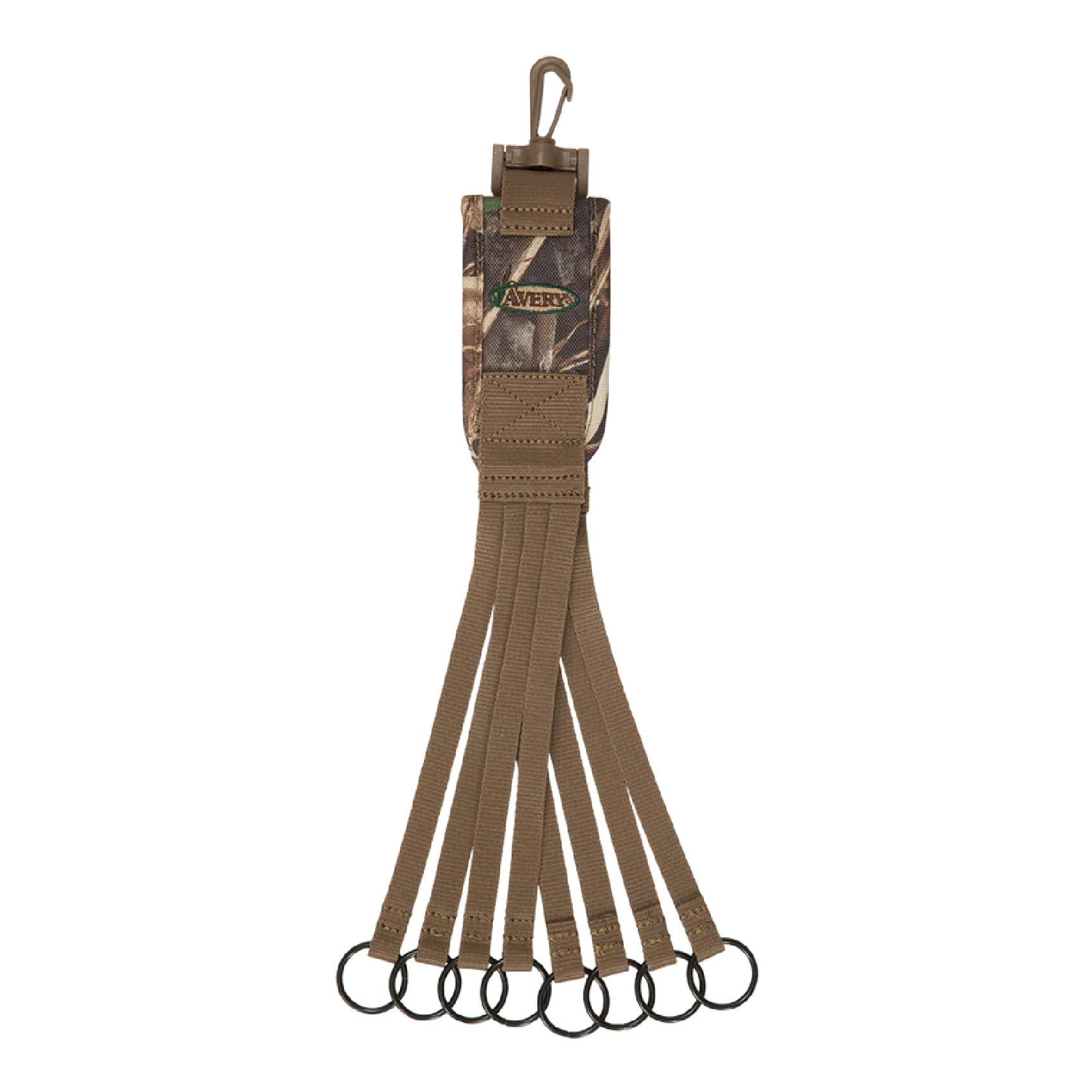 Avery Game Hog Strap with 8 straps keeps ducks securely carried in the field.