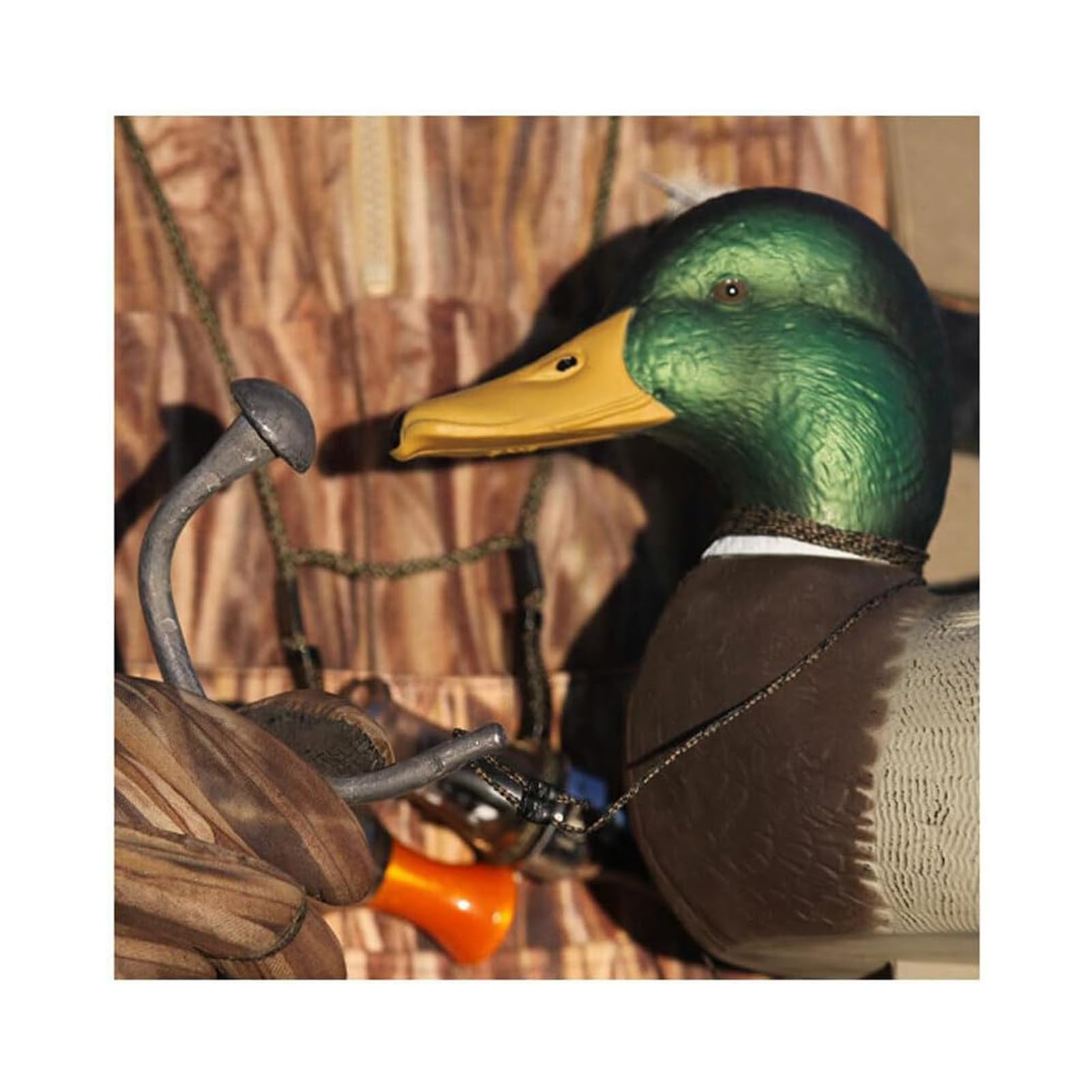 Avery GHG braided decoy cord stays tangle-free when coiled in a bag.