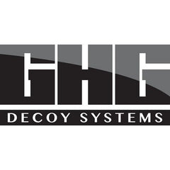 Avery GHG decal on a vehicle, showcasing a rugged hunting style.