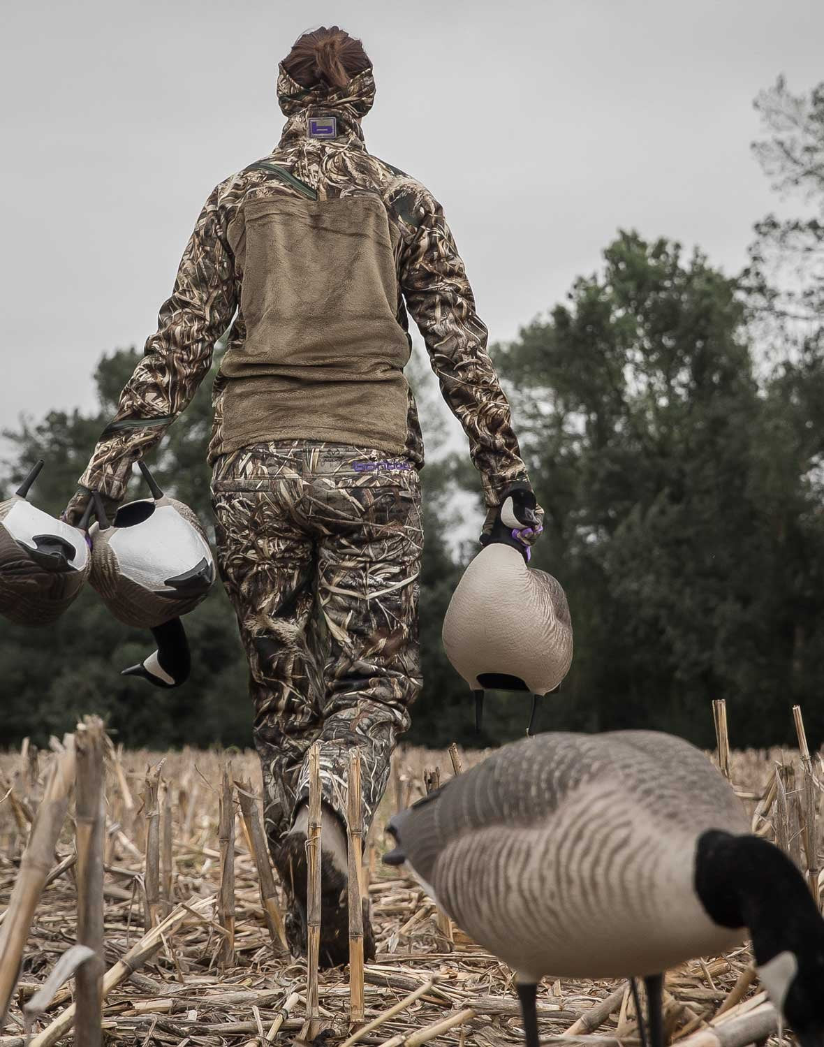 Avery GHG Hunter Series spread-ready design supports a convincing goose decoy field.