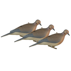 Avery GHG Mourning Dove Decoy resting close-up highlights lifelike feather details.