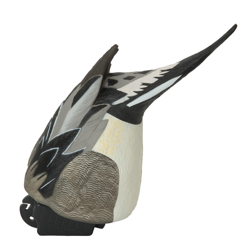 Avery GHG Pro-Grade pintails with forward-weighted swim keel stay stable on water