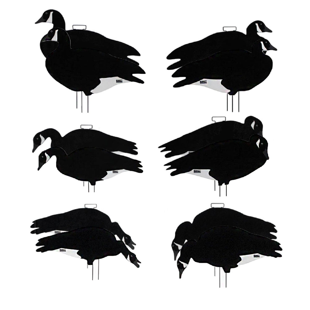 Avery GHG Pro-Grade silhouette goose decoys deliver realistic field visuals to attract geese with a glare-free matte finish.