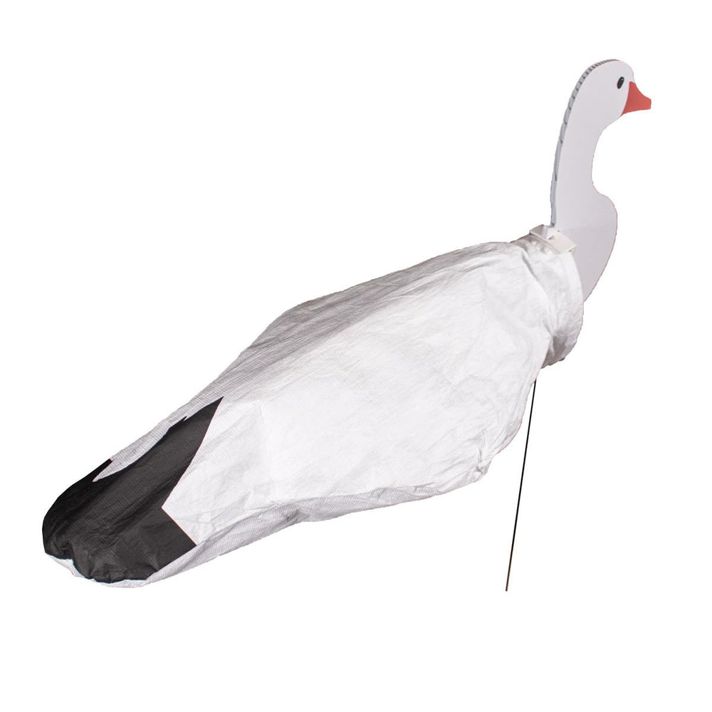 Avery windsock decoys shown with 24-inch ground stakes for upright placement