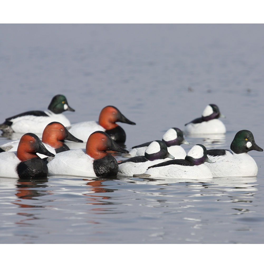 Avery Greenhead Gear duck decoys pack features lifelike poses to attract attention.