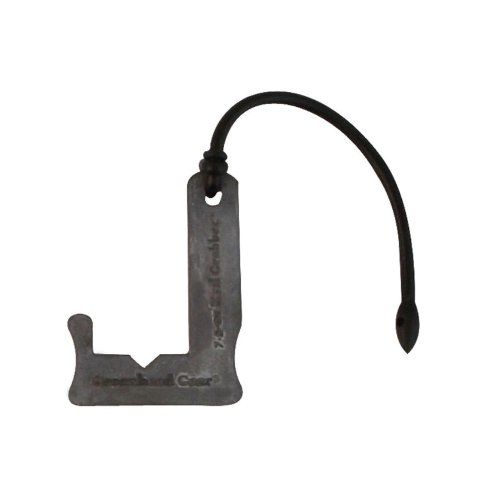 Avery GHG Keel Grabber weights with J-shaped attachment securing decoy keel.