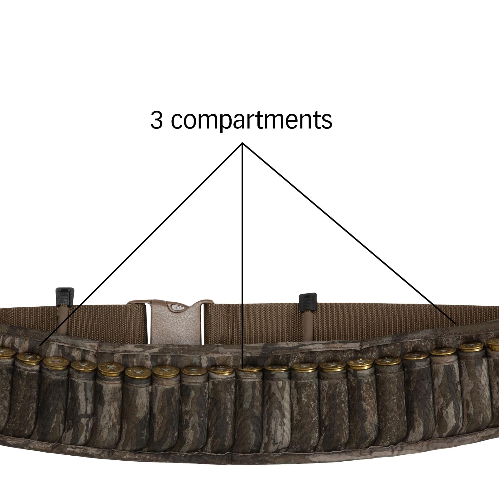 Avery Neoprene Powerbelt water-resistant material keeps gear dry in damp conditions.