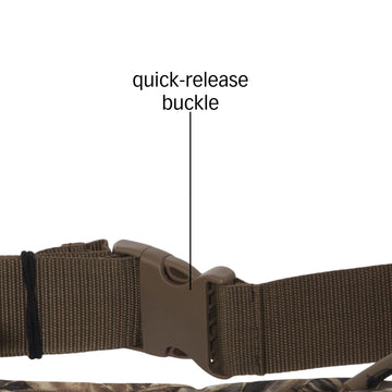 Avery Neoprene Powerbelt uses water-resistant neoprene to help keep gear dry.