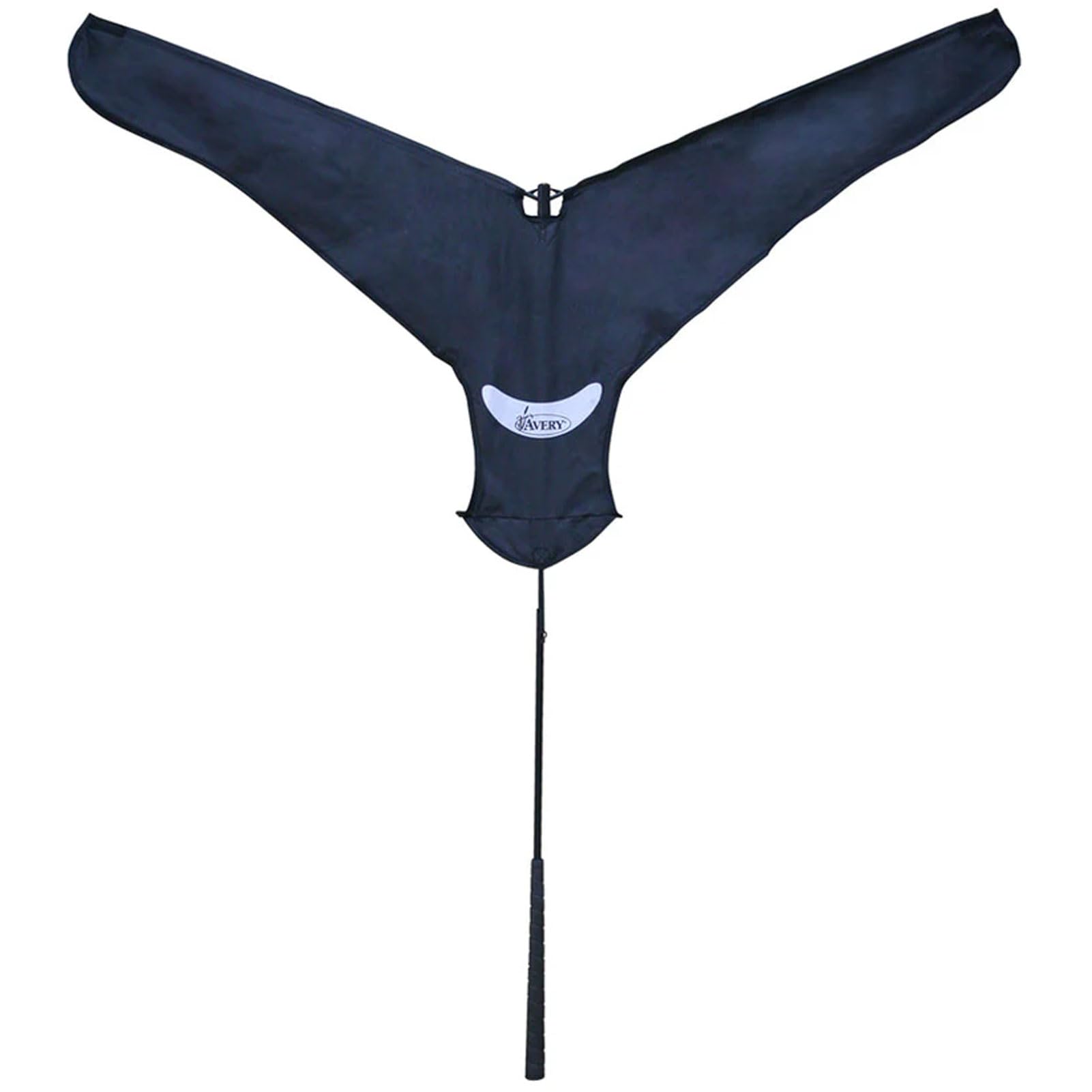 Avery Power Flag handle grip provides fatigue-free flagging during long hunts.