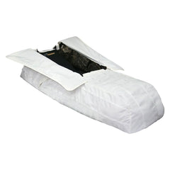 Avery Snow Cover-Finisher on finisher blind for glare-free field concealment.