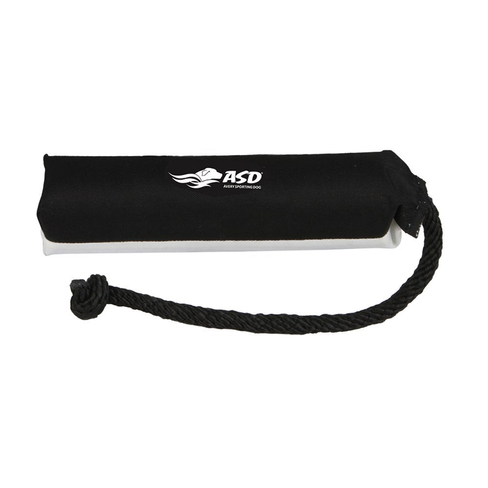 Avery Sporting Dog Canvas Training Bumper front view for durable land and water retrieves.