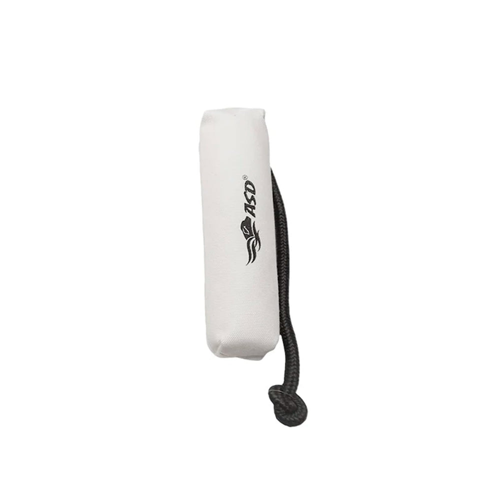 Avery Sporting Dog bumper used in outdoor retriever drills.