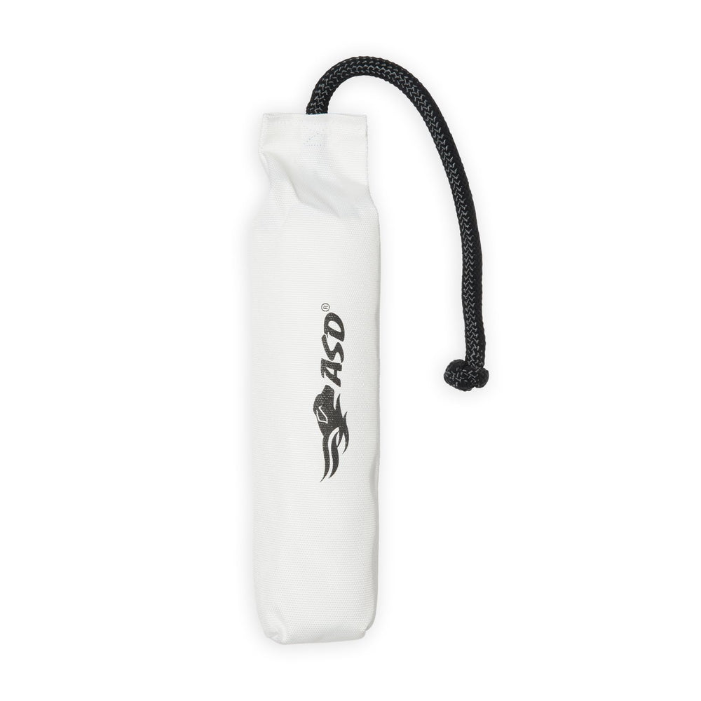 Avery canvas bumper shows water-resistant design ideal for land and water drills.