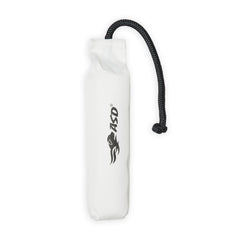 Avery canvas bumper shows water-resistant design ideal for land and water drills.