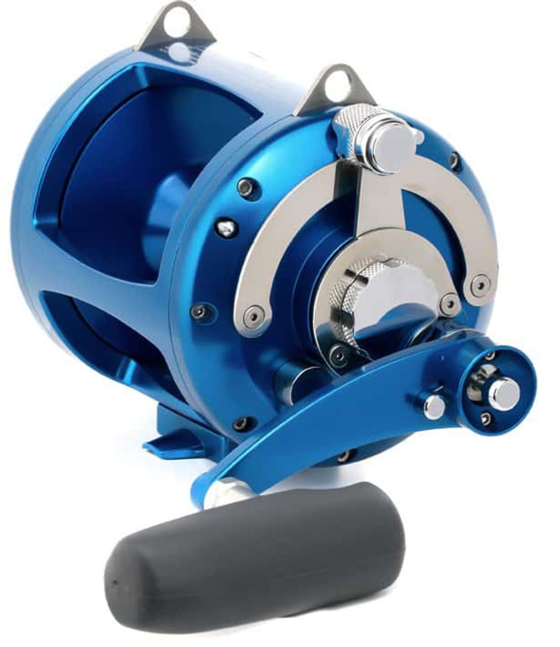 Avet EXW50/2RH-BL blue reel with 2-speed drag for offshore trolling