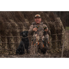 Avian-X A-Frame blind camouflage detail highlighting Shadow Grass Blades pattern