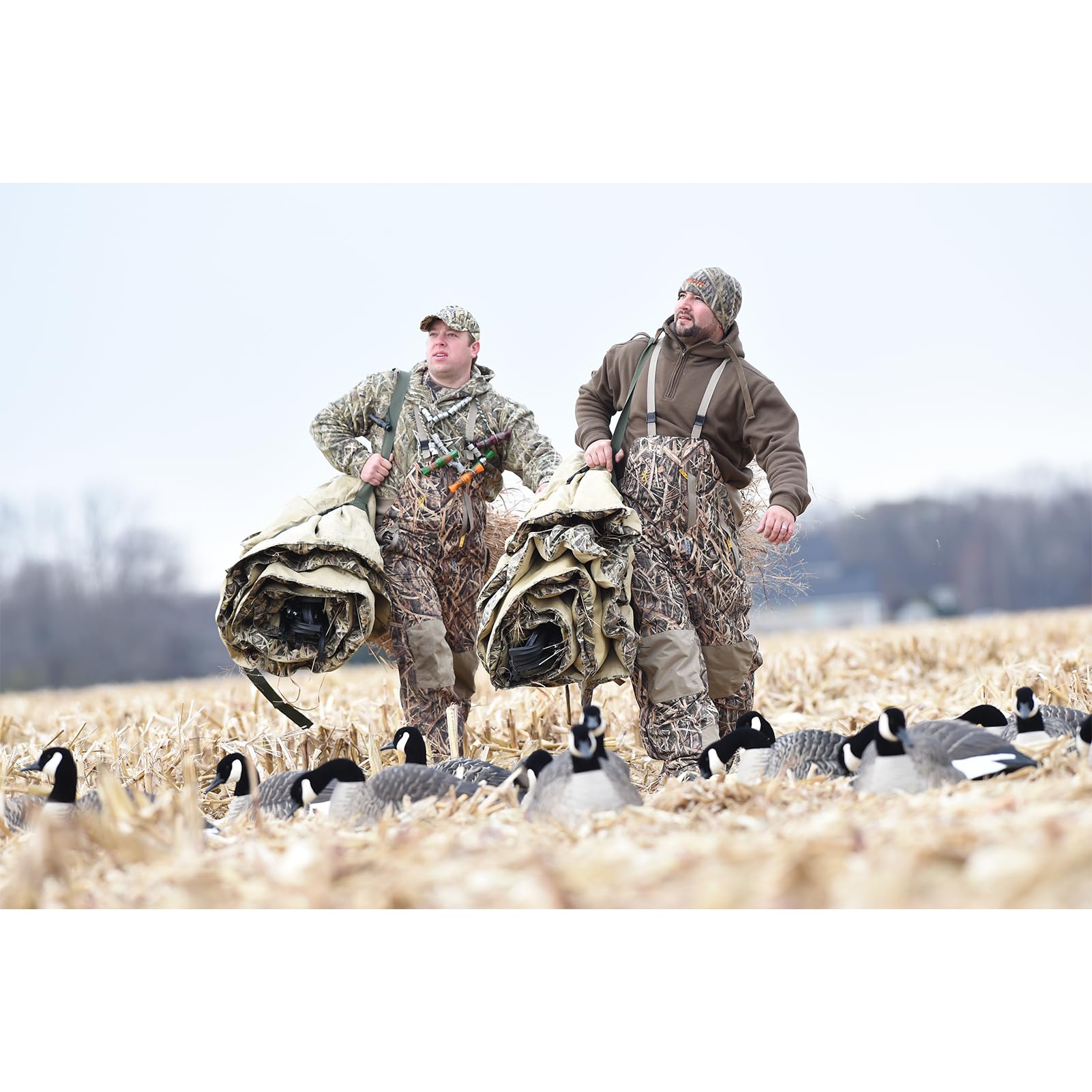 Avian-X A-Frame blind setup action illustrating quick deployment in minutes