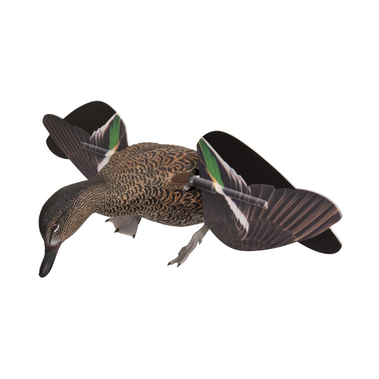 Avian-X hen posture and feather positioning enhance realism.