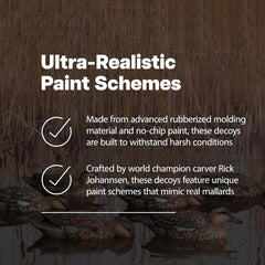 Avian-X AXP mallards with no-chip paint for durable realism.